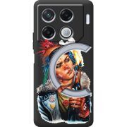 Черный чехол BoxFace Infinix GT 20 Pro Tanker Girl