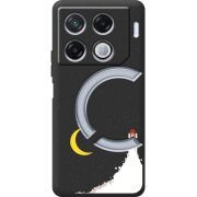 Черный чехол BoxFace Infinix GT 20 Pro Meet The Stars