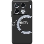 Черный чехол BoxFace Infinix GT 20 Pro Pew Pew