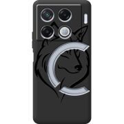 Черный чехол BoxFace Infinix GT 20 Pro Wolf