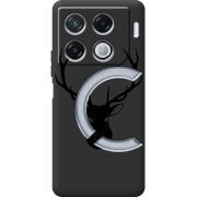 Черный чехол BoxFace Infinix GT 20 Pro Deer