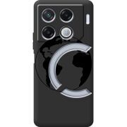 Черный чехол BoxFace Infinix GT 20 Pro Earth