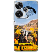 Чехол BoxFace Poco F6 Pubg parachute