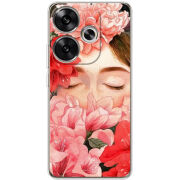 Чехол BoxFace Poco F6 Girl in Flowers