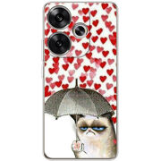 Чехол BoxFace Poco F6 Raining Hearts