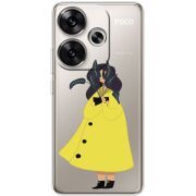 Прозрачный чехол BoxFace Poco F6 Just a Girl
