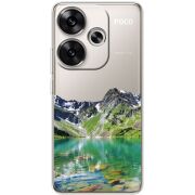 Прозрачный чехол BoxFace Poco F6 Green Mountain