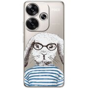 Прозрачный чехол BoxFace Poco F6 MR. Rabbit