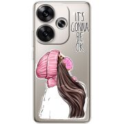 Прозрачный чехол BoxFace Poco F6 It's Gonna Be OK
