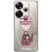 Прозрачный чехол BoxFace Poco F6 Good Morning