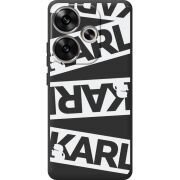 Черный чехол BoxFace Poco F6 White Karl