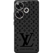 Черный чехол BoxFace Poco F6 LV Style