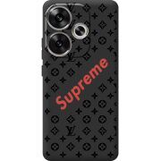 Черный чехол BoxFace Poco F6 Style S