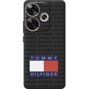Черный чехол BoxFace Poco F6 Tommy Print