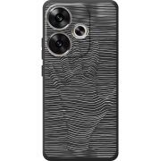 Черный чехол BoxFace Poco F6 Optical Hand