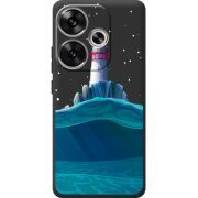 Черный чехол BoxFace Poco F6 Lighthouse