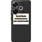 Черный чехол BoxFace Poco F6 