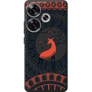 Черный чехол BoxFace Poco F6 Ornament