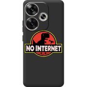 Черный чехол BoxFace Poco F6 No Internet