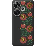 Черный чехол BoxFace Poco F6 Ethno