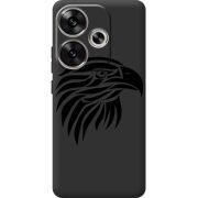 Черный чехол BoxFace Poco F6 Eagle