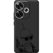 Черный чехол BoxFace Poco F6 