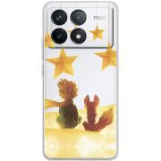 Прозрачный чехол BoxFace Poco F6 Pro Little Prince