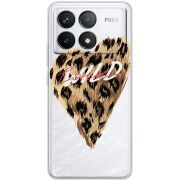 Прозрачный чехол BoxFace Poco F6 Pro Wild Love
