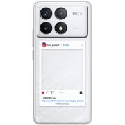 Прозрачный чехол BoxFace Poco F6 Pro Insta