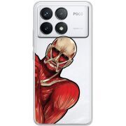 Прозрачный чехол BoxFace Poco F6 Pro Титан