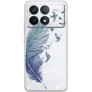 Прозрачный чехол BoxFace Poco F6 Pro Feather