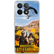 Чехол BoxFace Poco F6 Pro Pubg parachute