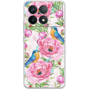 Чехол BoxFace Poco F6 Pro Birds and Flowers