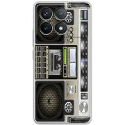 Чехол BoxFace Poco F6 Pro Old Boombox
