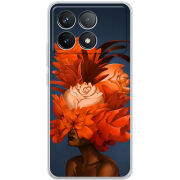 Чехол BoxFace Poco F6 Pro Exquisite Orange Flowers