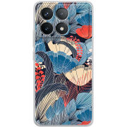 Чехол BoxFace Poco F6 Pro Blue Herb