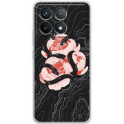 Чехол BoxFace Poco F6 Pro Snake Rose