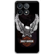 Чехол BoxFace Poco F6 Pro Harley Davidson and eagle