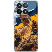 Чехол BoxFace Poco F6 Pro Воїни ЗСУ