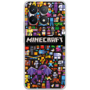 Чехол BoxFace Poco F6 Pro Minecraft Mobbery