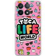 Чехол BoxFace Poco F6 Pro Toca Boca Life World