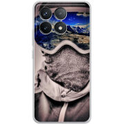 Чехол BoxFace Poco F6 Pro snowboarder