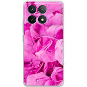 Чехол BoxFace Poco F6 Pro Pink Flowers