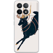 Чехол BoxFace Poco F6 Pro Black Deer