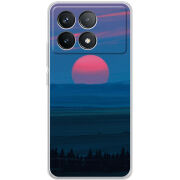 Чехол BoxFace Poco F6 Pro Cold Red Light