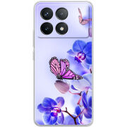 Чехол BoxFace Poco F6 Pro Orchids and Butterflies