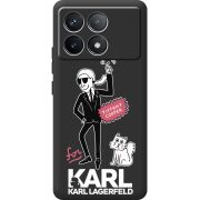 Черный чехол BoxFace Poco F6 Pro For Karl