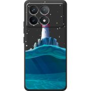 Черный чехол BoxFace Poco F6 Pro Lighthouse