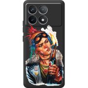 Черный чехол BoxFace Poco F6 Pro Tanker Girl