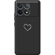 Черный чехол BoxFace Poco F6 Pro My Heart